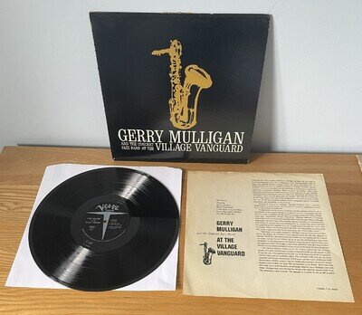Gerry Mulligan & The Concert Jazz Band at The Village Vanguard LP. Canadian VG+