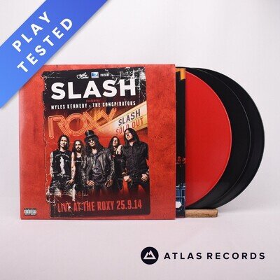 Slash Live At The Roxy 25.9.14 3 x LP + 2 x CD Vinyl Record - NM/NM