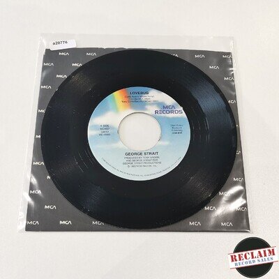george strait - lovebug 7" vinyl record VG+