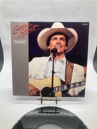 George Strait If You Ain't Lovin' (You Ain't Livin') Vinyl LP 1988 MCA-42114