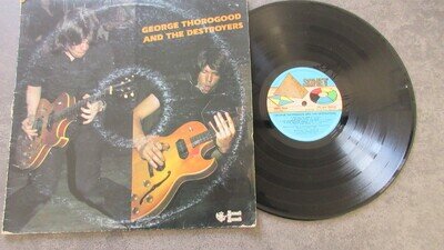 George Thorogood & the Destroyers Self Titled LP 1977 *VG/MINT*A1/B1 FIRST PRESS