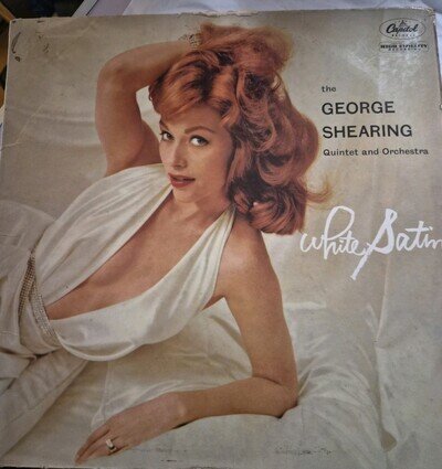 White Satin The George Shearing Quintet & Orchestra Vinyl Album Great Condition