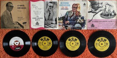 The George Shearing Quintet - Four 7" EPs (UK)