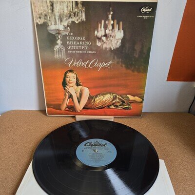 George Shearing Quintet Velvet Carpet vinyl USA Capitol M720 Rare EX FREE P&P