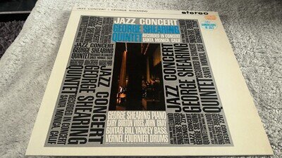 GEORGE SHEARING QUINTET SANTA MONICA ALBUM RECORD VINYL LP EMS1157 EX/EX