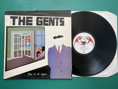 The Gents - How It All Began LP - 1985 Lambs To The Slaughter - Mod, Power Pop