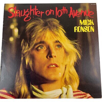 Mick Ronson Slaughter On 10th Avenue Vinyl Record RCA Victor Album