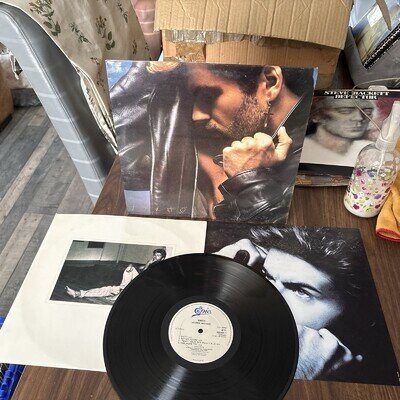 George Michael – Faith 12" Vinyl Album LP 1987 c/w Insert VG+/EX