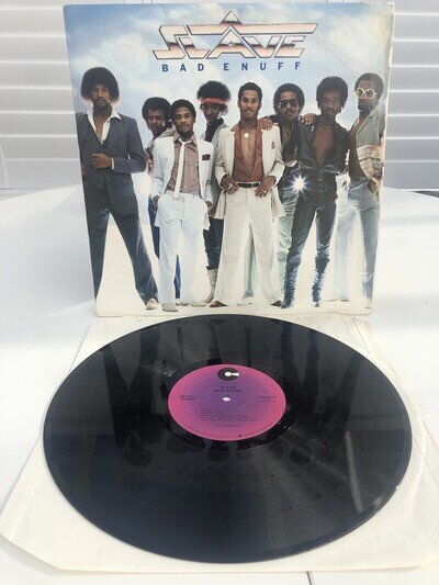 SLAVE- BAD ENUFF Cotillion records US R&B 90118-1 1983 VINYL LP RECORD VG+ VG