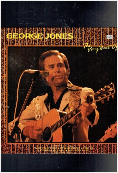 GEORGE JONES THE VERY BEST OF GEORGE JONES VINYL ALBUM
