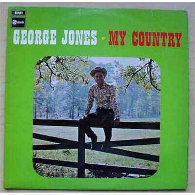 GEORGE JONES MY COUNTRY LP 1969 UK