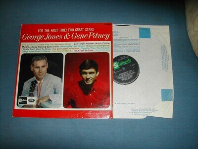 George Jones & Gene Pitney with the Jordanaires LP 1965