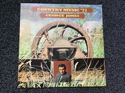 GEORGE JONES - COUNTRY MUSIC '72 1972 UK STEREO LP PYE NSPL 28160 EXCELLENT