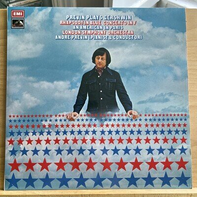 Previn Plays Gershwin Rhapsody In Blue Concerto In F Vinyl LP ASD2754 Near Mint