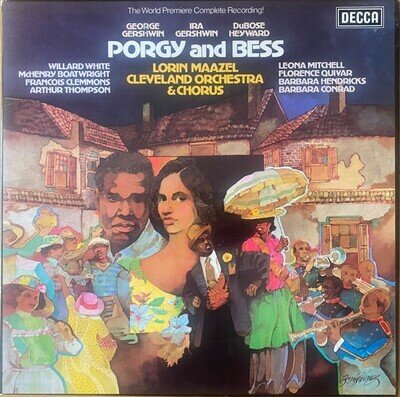 Rare 1976 George Gershwin - Porgy And Bess Decca – SET 609-11 3LP Box Set NM