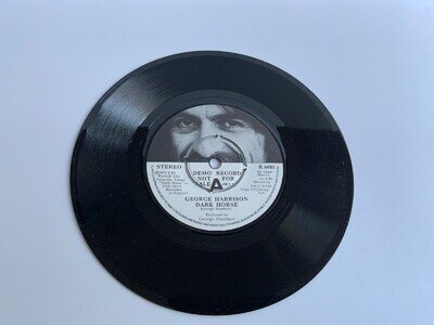 George Harrison - Dark Horse (1974 Vinyl 7" Single) - R 6001 Apple - RARE DEMO