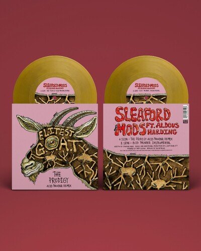 Sleaford Mods Elitest G.O.A.T. (The Prodigy Acid Thunder Mix) (Vinyl)