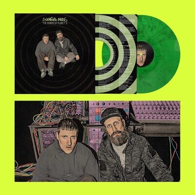 Sleaford Mods The Demise Of Planet X Green Marble Vinyl LP Glow In The Dark