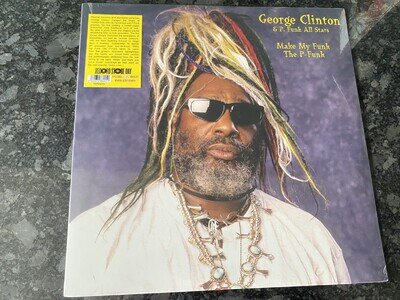 GEORGE CLINTON & The P FUNK ALL STARS - Make My Funk NEON VIOLET Vinyl SEALED