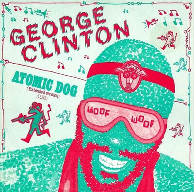 George Clinton Atomic Dog Vinyl Single 12" 45 RPM Capitol Records