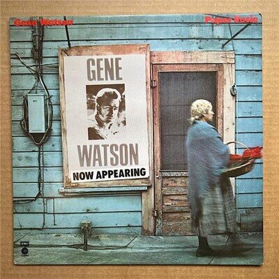 GENE WATSON PAPER ROSIE LP 1977 - only light signs of use, corner crease on cove