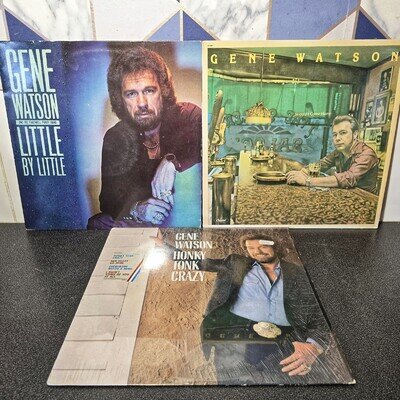 Gene Watson x3 - Should I../ Honky Tonk / Little By Little - Vinyl LP - US Issue