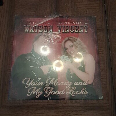 Gene Watson & Rhonda Vincent Your Money and My Good Looks Vinyl Sealed!!