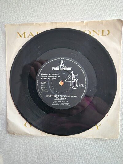 MARC ALMOND, GENE PITNEY, SOMETHING GOT A HOLD OF MY HEART, 7", PLAY TESTED, NM