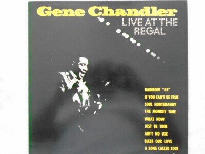 GENE CHANDLER - LIVE AT THE REGAL - CHARLY NORTHERN SOUL