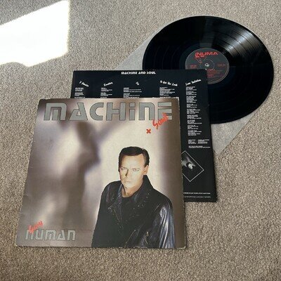 Gary Numan – Machine And Soul LP Vinyl Record FIRST UK Pressing 1992