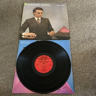 GARY NUMAN The Pleasure Principle Vinyl LP TUBEWAY ARMY Cars Complex Airplane ME