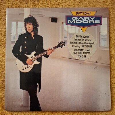 Gary Moore Empty Rooms(Summer '85 Version) 2x7" Single (Play Tested)