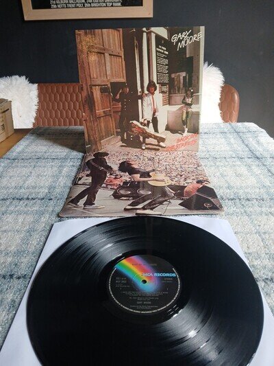 Gary Moore: Back on the Streets-UK 1st Press 1978-MCF2853 A1/B1. Vinyl Excellent