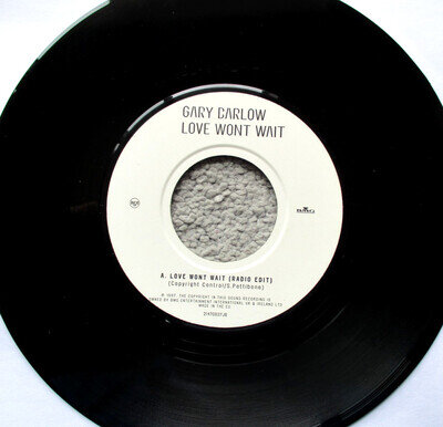 GARY BARLOW Love Won't Wait 7" (1997 21470837JB) Rare Jukebox Pressing EX/NM