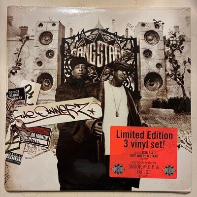 Gang Starr The Ownerz 3Lp Sealed