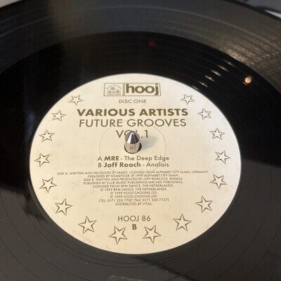 MRE / Joff Roach – Future Grooves Vol. 1 (Disc One) Hooj Choons 1999