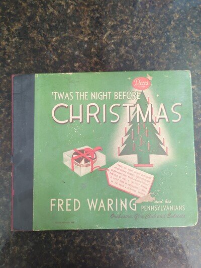 Fred Waring and his Pennsylvanians Twas the Night Before Christmas - 4 Vinyl set