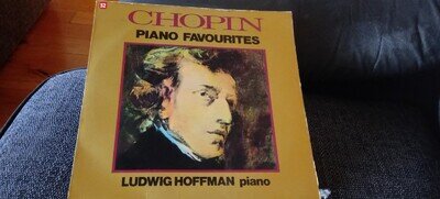 Frédéric Chopin - Ludwig Hoffmann - Piano Favourites (LP)