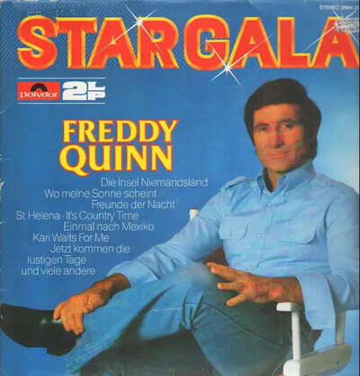 Freddy Quinn Stargala Polydor Double LP 2x Vinyl 33 RPM Near Mint