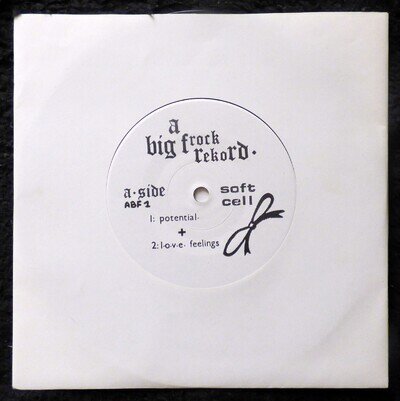 Soft Cell - Mutant Moments EP. 7" Single. Fan Club Re-Issue. Mint