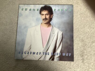 Frank Zappa –Broadway The Hard Way UK 1988 Zappa Records – ZAPPA 14