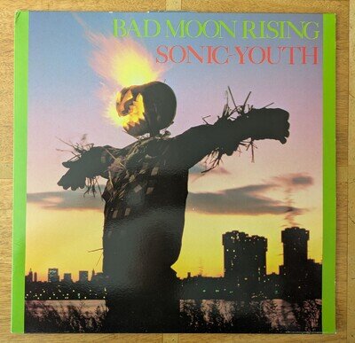 SONIC YOUTH Bad Moon Rising Vinyl LP 1st press