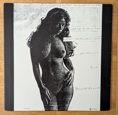 1986 Sonic Youth Flower 12" Single