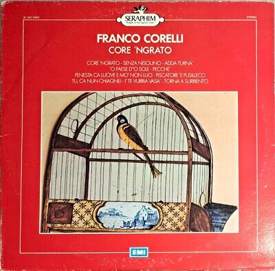 Franco Corelli - Core 'Ngrato - 3C 033 - 00910 - 12" Vinyl LP - VG / VG