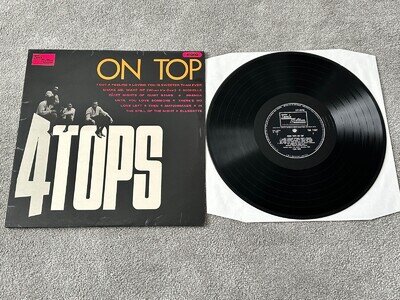 FOUR TOPS ON TOP / VG+ UK 12" VINYL LP TML11037 ULTRASONIC CLEANED & PLAYS GREAT