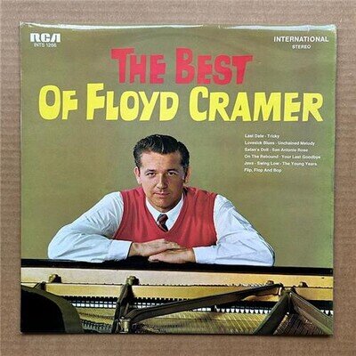 FLOYD CRAMER THE BEST OF LP 1971 compilation - nice copy UK