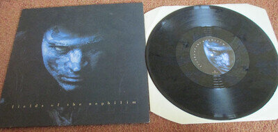 FIELDS OF THE NEPHILIM - MOON CHILD Original 12" Vinyl Single Embossed sleeve Ex