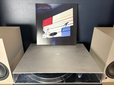 Field Music Making A New World EUR 2020 Ltd Red Transparent Vinyl NM/Ex