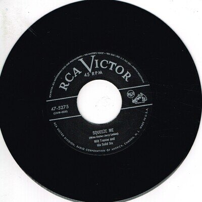 MILT TRENIER - SQUEEZE ME / ROCK BOTTOM (Early Rhythm & Blues JIVER) Repro