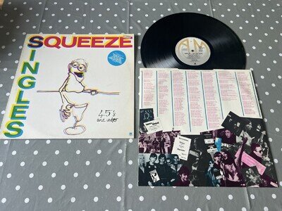 Squeeze - Singles - 45's And Under - 12" Vinyl Record Album LP AMLH68552